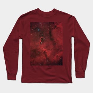 Elephant Trunk nebula in constellation Cepheus Long Sleeve T-Shirt